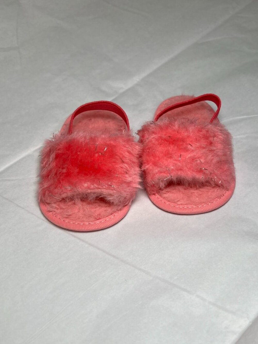 Baby Girl Soft-Sole Slipper Sandals Pink Size 3